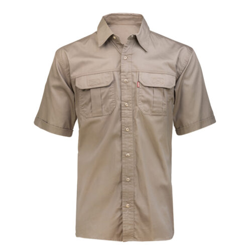 Salty Plain Bush Shirt - Taupe