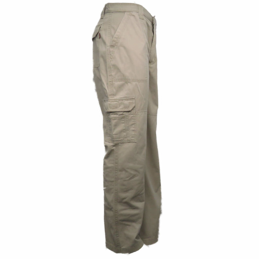 khaki cargo trouser