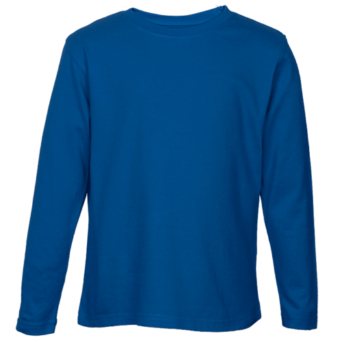 Long Sleeve T-Shirts - Royal/Blue