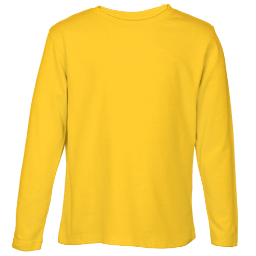 Long Sleeve T-Shirts - Yellow