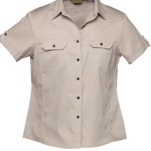 Ladies Plain Bush Shirt