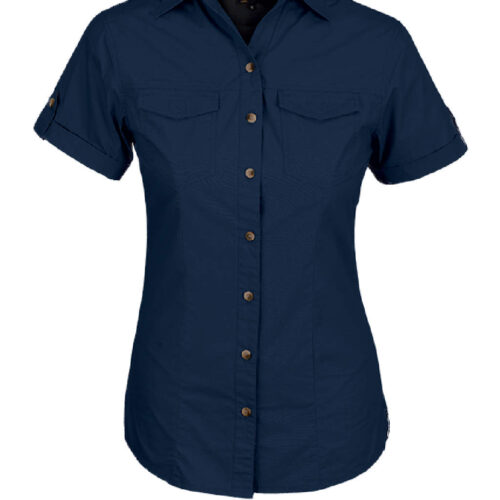 Tracker Bush Shirt Navy