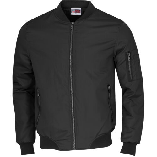 Crusader Bomber Jacket Black