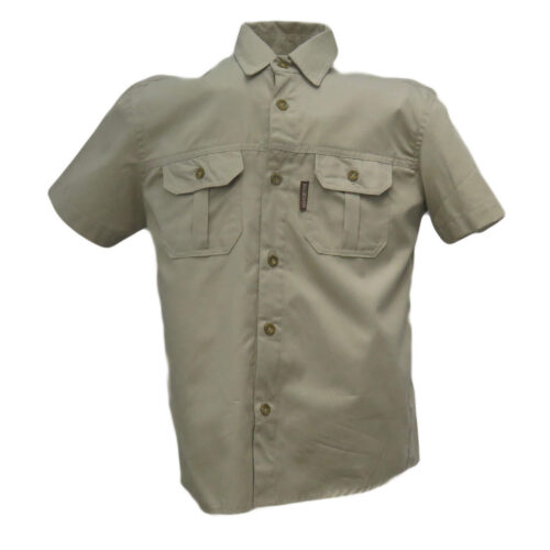 Kiddies Bush Shirt - Stone