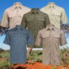 Men's Salty Plain Bush Shirt