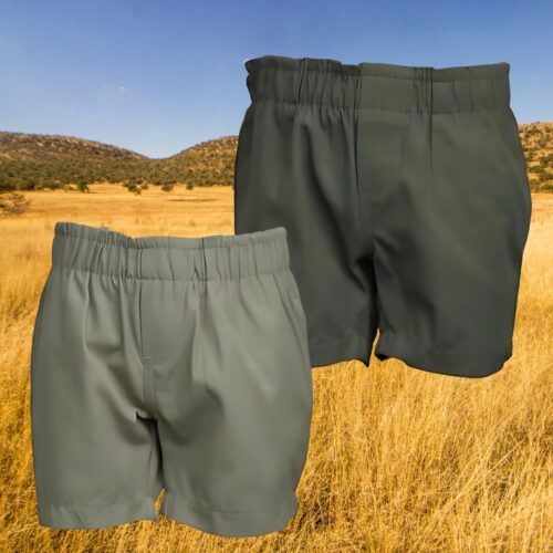 Kids Plain Elasticated Short