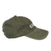 Washed Oil Skin 6 Panel Cap - Image 4
