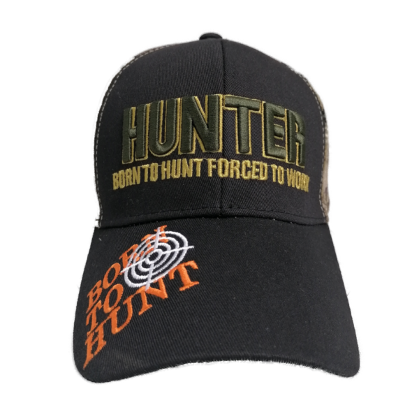 Hunter Cap Camo/Black