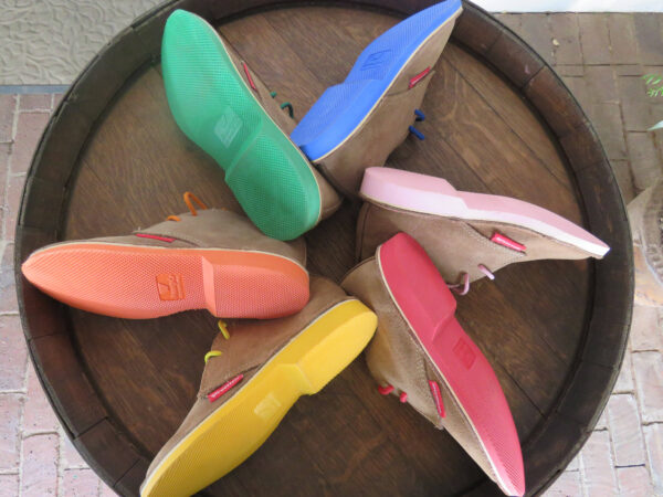Coloured Sole Vellies