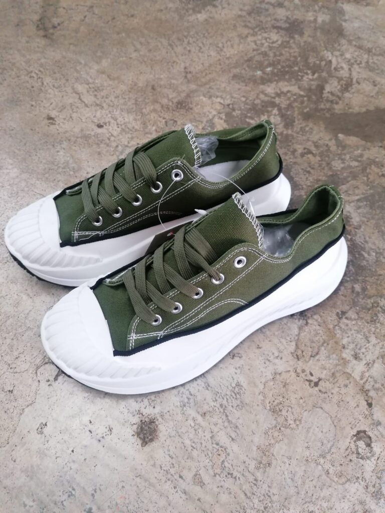 High Fashion Tekkies - Kallie Khaki Online Store